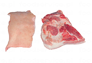 Pork shoulder chap - square cut - Food Service
