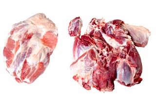 Pork shoulder 3D - boneless, rindless, with shank meat - Food Service